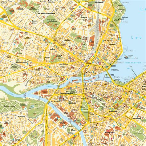 map of geneva switzerland.